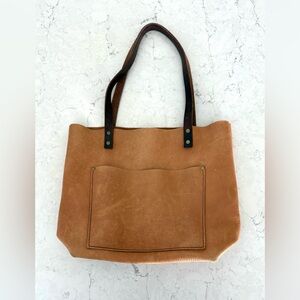 Portland Leather Tote Bag Medium Classic